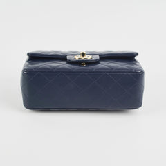 Chanel Mini Rectangular Navy