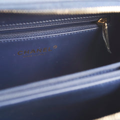 Chanel Filigree Vanity Navy Blue Caviar - Series 29