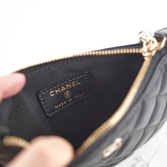 Chanel O Small Case Black - 21S