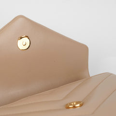 Saint Laurent Small Lou Lou Beige