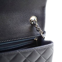 Chanel Mini Rectangular Caviar Dark Navy