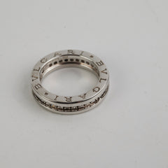 Bvlgari B.Zero1 Diamond Ring White Gold Size52