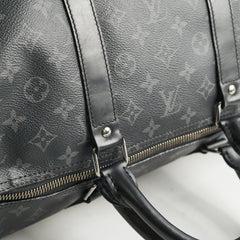 Louis Vuitton Keepall 55 Bandouliere Monogram Eclipse