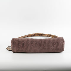 Louis Vuitton Monogram Suede Python Whisper Bag