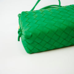 Bottega Veneta Mini Loop Green Crossbody
