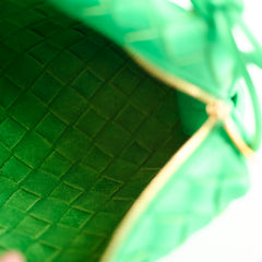 Bottega Veneta Mini Loop Green Crossbody