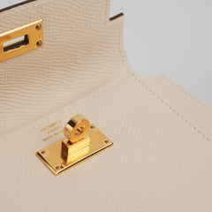 Hermes Kelly Pocket Compact Wallet Nata