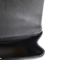 Chanel Mini Rectangular Top Handle Black Lambskin CGHW