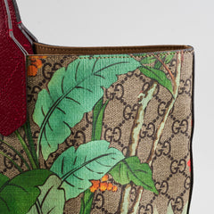 Gucci GG Supreme Tian Monogram Medium Tote