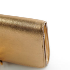 Louis Vuitton Louise Pochette Gold Clutch