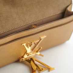 Louis Vuitton Louise Pochette Gold Clutch