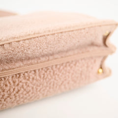 Fendi Peekaboo Shearling Medium Light Pink