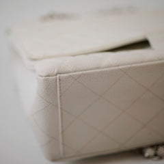 Chanel Classic Single Flap White