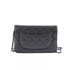 Chanel Wallet On Chain WOC Caviar Black Bag