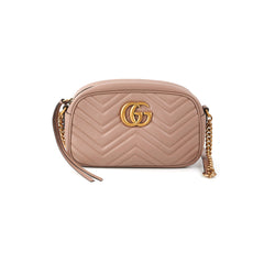 Gucci Marmont Small Shoulder Bag Dusty Pink