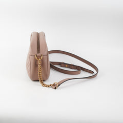 Gucci Marmont Small Shoulder Bag Dusty Pink