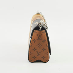 Louis Vuitton Twist MM Black / Monogram / Gold