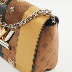 Louis Vuitton Twist MM Black / Monogram / Gold