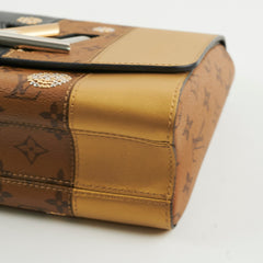 Louis Vuitton Twist MM Black / Monogram / Gold