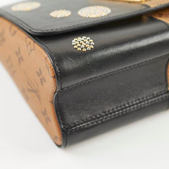 Louis Vuitton Twist MM Black / Monogram / Gold