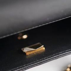 Chanel Mini Rectangular Lambskin Black Bag