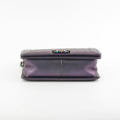 Chanel Old Mermaid Medium Boy Iridescent Boy Bag
