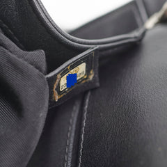 Chanel Old Medium Boy Chevron Black Bag