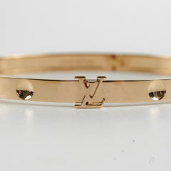 Louis Vuitton Empreinte Bangle Yellow Gold Size M