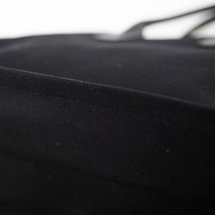 Saint Laurent Rive Gauche Tote Canvas Black