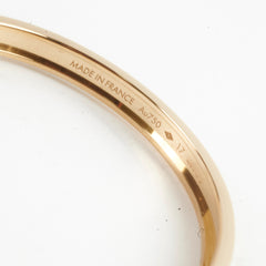 Louis Vuitton Empreinte Bangle Yellow Gold Size M