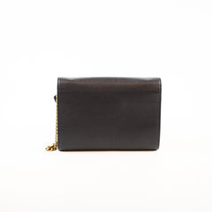 Gucci Gucci Marmont Wallet On Chain Black