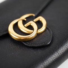 Gucci Gucci Marmont Wallet On Chain Black
