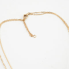 Cartier Love Necklace 2 Diamonds Yellow Gold