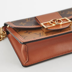 Louis Vuitton Dauphine Chain Wallet Monogram Bag