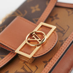 Louis Vuitton Dauphine Chain Wallet Monogram Bag