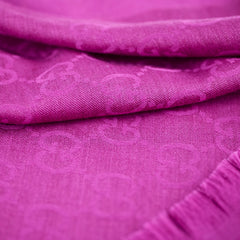 Gucci Rectangular Scarf Purple