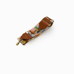 Fendi FF Jacquard Canvas Strap Multiclour