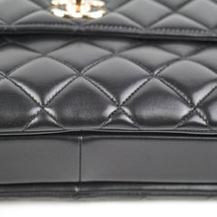 Chanel Trendy CC Medium Lambskin Black Quilted - Series 24