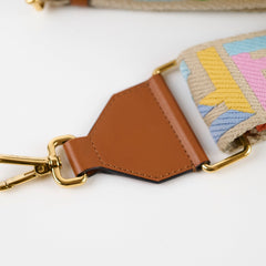 Fendi FF Jacquard Canvas Strap Multiclour