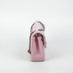Chanel Classic Flap Small Pink Fabric - Series 6
