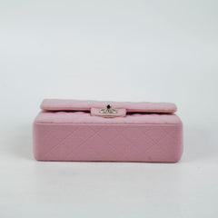Chanel Classic Flap Small Pink Fabric - Series 6