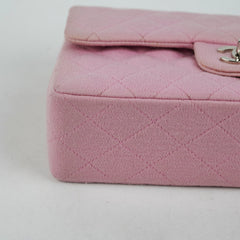 Chanel Classic Flap Small Pink Fabric - Series 6