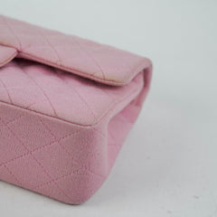 Chanel Classic Flap Small Pink Fabric - Series 6