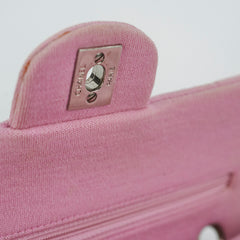 Chanel Classic Flap Small Pink Fabric - Series 6