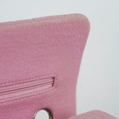 Chanel Classic Flap Small Pink Fabric - Series 6