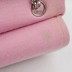 Chanel Classic Flap Small Pink Fabric - Series 6