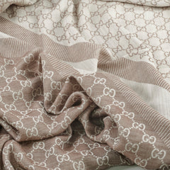 Gucci GG Supreme Scarf Beige