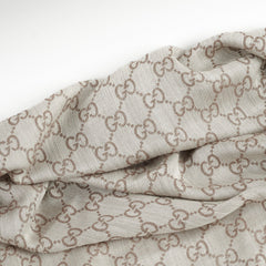 Gucci GG Supreme Scarf Beige