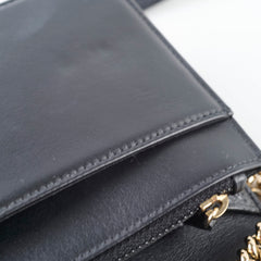 Chanel Boy Wallet on Chain Caviar WOC Black GHW