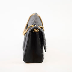Chanel Reissue 2.66 Chevron Aged Calfskin Black
